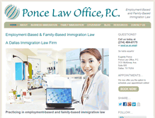 Tablet Screenshot of lawponce.com